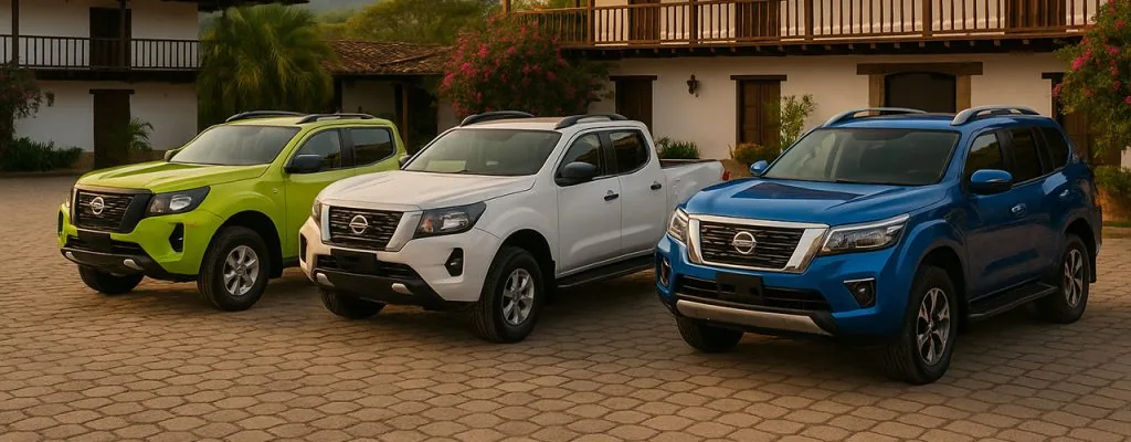 Caracteristicas destacadas de las Nissan camionetas en Colombia
