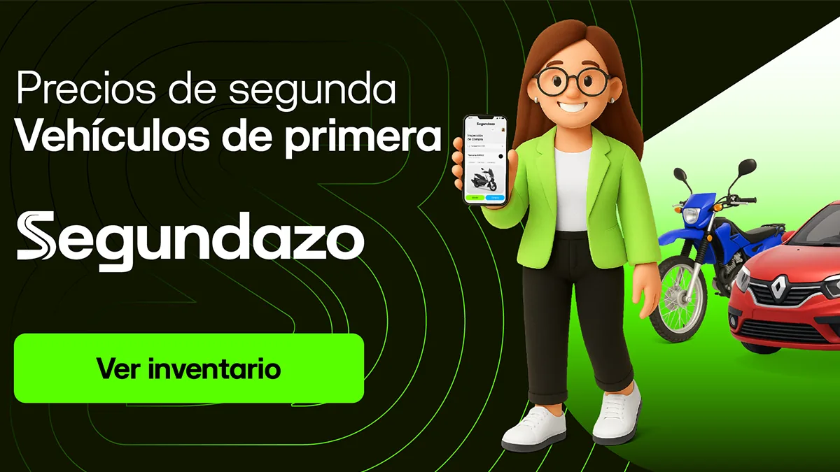 marketplace de véhicules en Colombie avec Segundazo