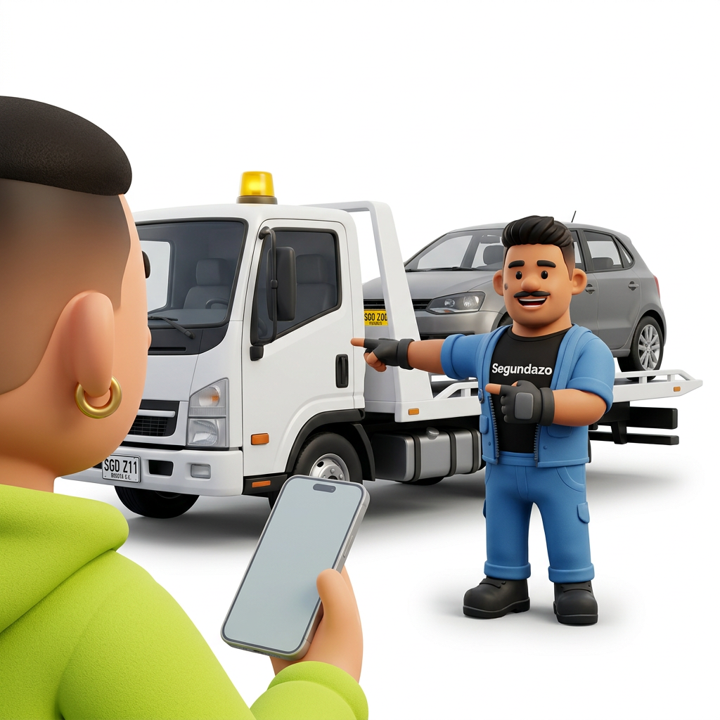 Grúas Popayán servicio de asistencia vial 24 horas para carro y moto con Segundazo