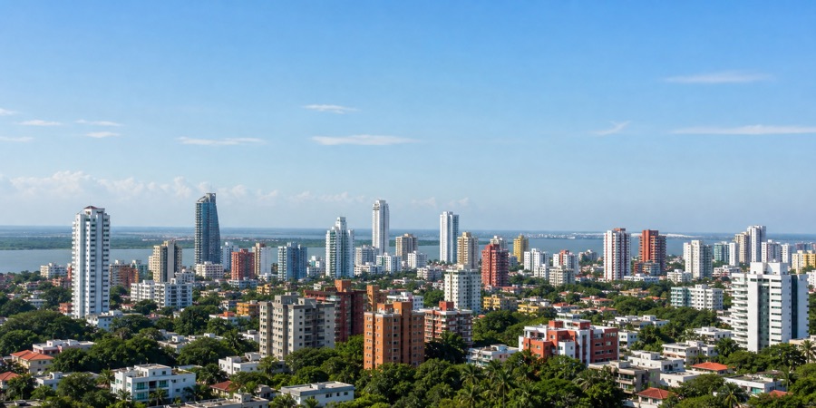 Skyline de Barranquilla, Colombia
