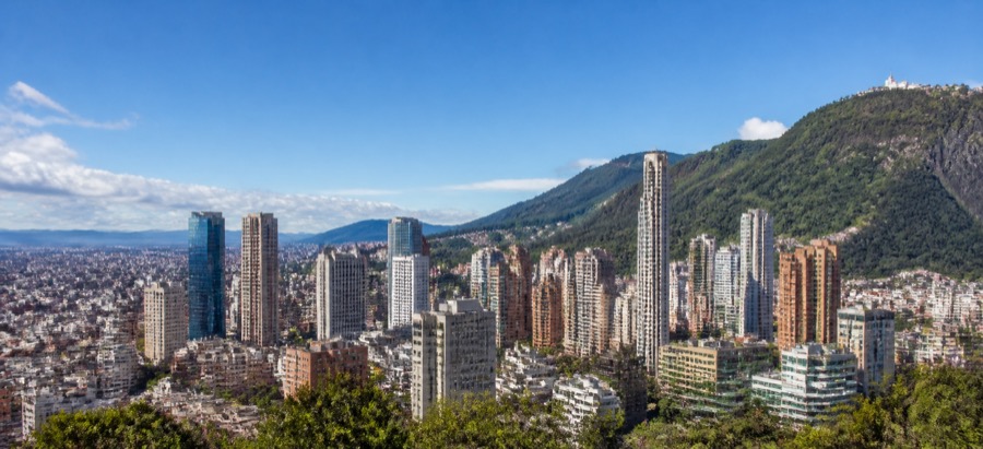 Skyline de Bogotá, Colombia