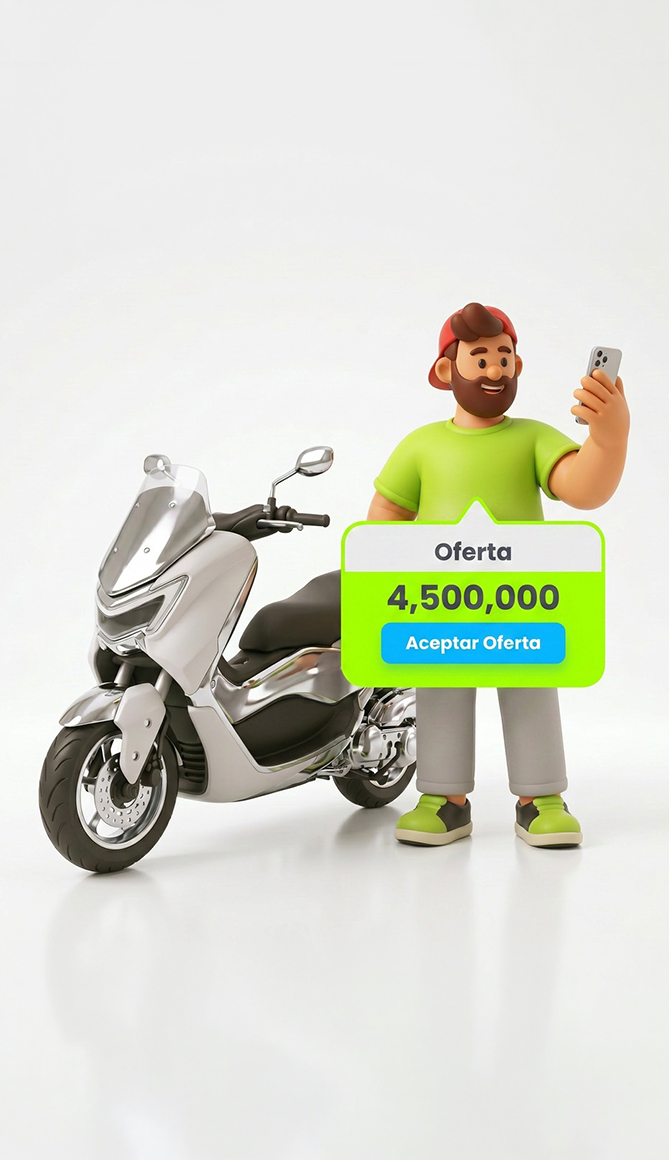 Vendre votre moto d’occasion rapidement en ligne avec Segundazo Compraventa