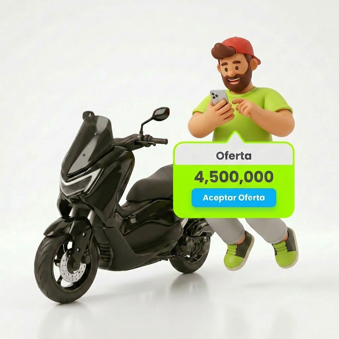 Vende tu moto usada rápido en línea con Segundazo Compraventa