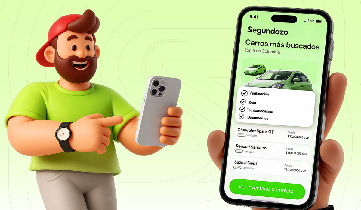 Cómo funciona Segundazo con verificación y datos del vehículo 