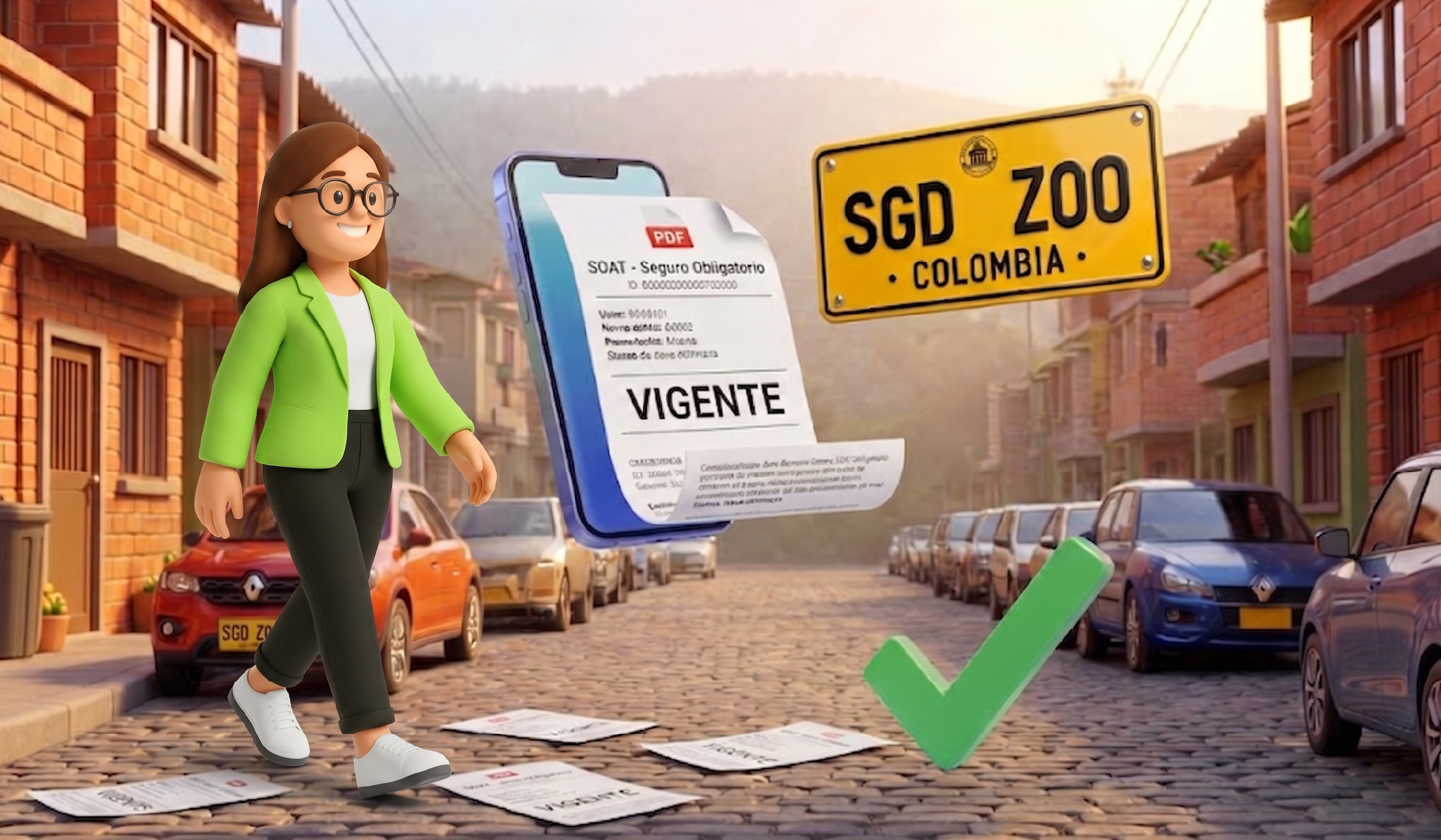 Cómo descargar el SOAT por placa en PDF y verificar su vigencia en el RUNT.